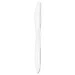 Empress Medium Weight Knife, White, 1000ct