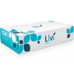 Livi VPG Select Flat Box Facial Tissue, 2-ply, 30ct