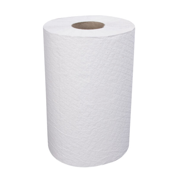 Right Choice White Roll Towel - 8" x 350', 12/cs