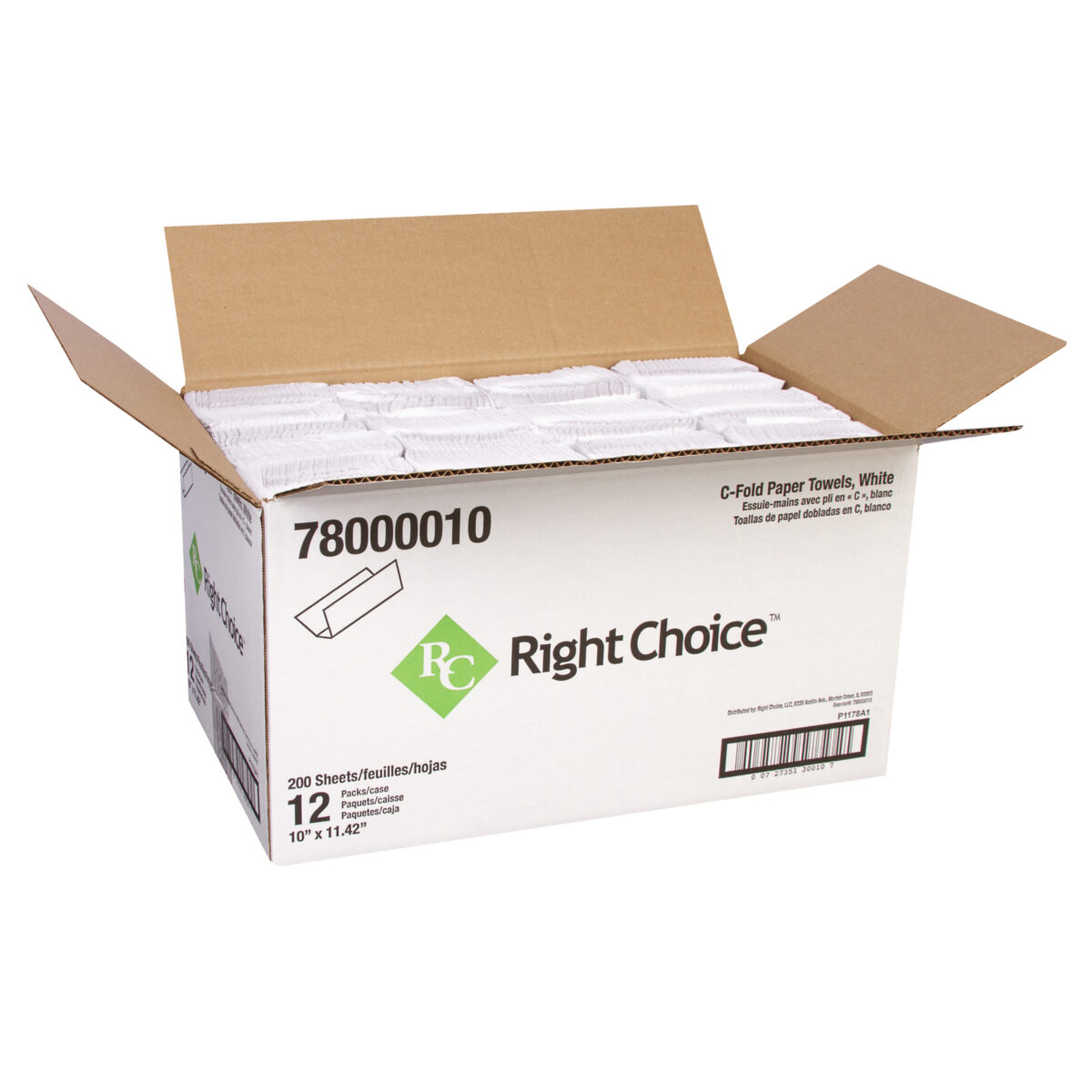 Right Choice C-Fold Towels - Image 2
