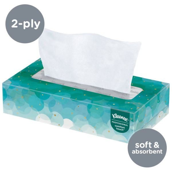 Kleenex Facial Tissue, 2-ply, 100 Sheet, 36ct