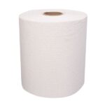Empress White Roll Towel - 8" x 800', 6/cs