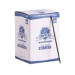 Empress Coffee Stirrer, 5.25", Black, 1000ct