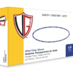 VGuard® A23A1 Clear Vinyl Gloves, Powder-Free
