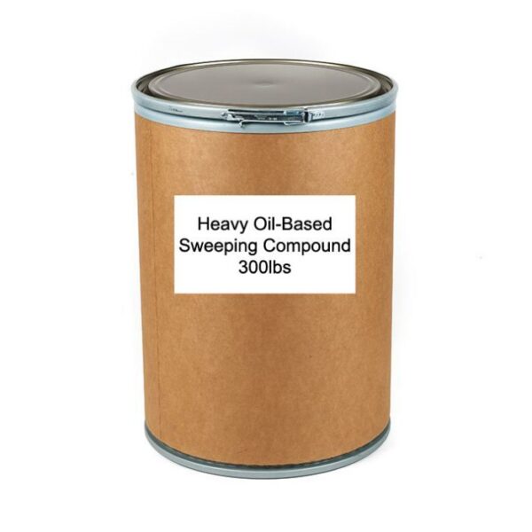 Heavy Oil-Based Sweeping Compound - 300lbs Drum, Red