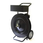 Premium Strapping Cart Dispenser w/ Troller (Steel or Poly)