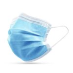 Disposable Blue Face Masks, 3-Ply, 50/Bx