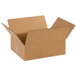14 x 11 x 4 1/2" Flat Corrugated Boxes