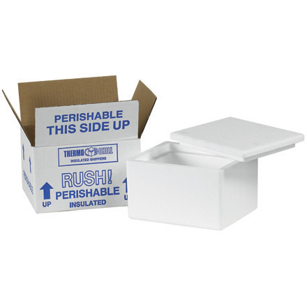 6 x 4 1/2 x 3" Insulated Shipping Kit