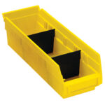 9 7/8 x 3" Plastic Shelf Bin Dividers