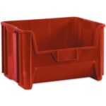 19 7/8 x 15 1/4 x 12 7/16" Red Giant Stackable Bins