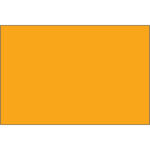 2 x 3" - Fluorescent Orange Removable Rectangle Labels