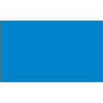3 x 5" - Blue Removable Rectangle Labels