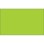 3 x 5" - Fluorescent Green Removable Rectangle Labels