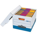 15 x 12 x 10" Blue R-Kive File Storage Boxes