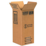 6 x 6 x 12 3/4" 1 - 1 Gallon Plastic Jug Haz Mat Boxes