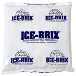 6 x 5 3/4 x 1" - 12 oz. Ice-Brix Cold Packs