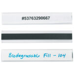 1 x 6" Hol-Dex? Magnetic Plastic Label Holders