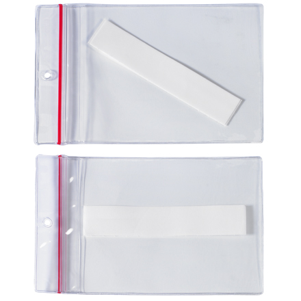 5 x 8" Super-Scan? Press-On Vinyl Envelopes - Reclosable