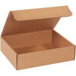 11 1/8 x 8 3/4 x 3" Kraft Literature Mailers