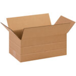 14 1/2 x 8 3/4 x 6" Multi-Depth Corrugated Boxes