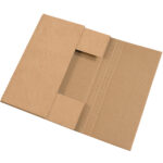15 x 11 1/8 x 2" Kraft Easy-Fold Mailers