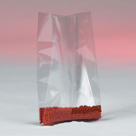 36 x 28 x 60" - 4 Mil Gusseted Poly Bags On a Roll