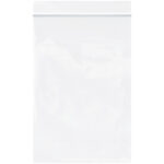 4 x 6'' - 2mil White Reclosable Poly Bags