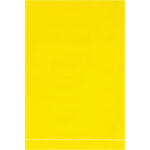 4 x 6" - 2 Mil Yellow Flat Poly Bags (100 Pack)