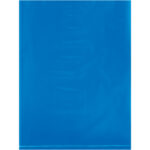 9 x 12" - 2 Mil Blue Flat Poly Bags (100 Pack)