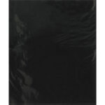15 x 18" - 2 Mil Black Flat Poly Bags (100 Pack)