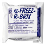4 1/2 x 4 x 1 1/2" Re-Freez-R-Brix Cold Bricks