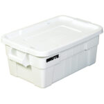 28 x 18 x 11" White Brute? Totes with Lid