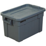 28 x 18 x 15" Gray Brute? Totes with Lid