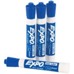 Expo Blue Dry Erase Markers