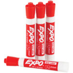 Expo Red Dry Erase Markers