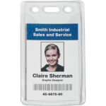 2 x 3" Pre-Punched Badge Holders