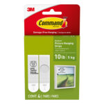 Command 10 lb White Picture Hanging Strips 17201