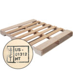 48 x 40" #1 Recycled Heat Treated Pallet