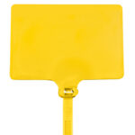6" 120# Yellow Identification Cable Ties
