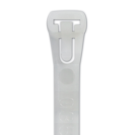 5 1/2" 50# Natural Releasable Cable Ties