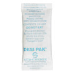 1 x 2 1/2 x 1/4" Tyvek Clay Desiccants - 5 Gallon Pail