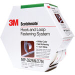 1" x 15' White 3M MP3526N/MP3527N Scotchmate Combo Pack Fasteners