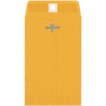 4 x 6 3/8" Kraft Clasp Envelopes
