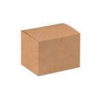 6 x 4 1/2 x 4 1/2" Kraft Gift Boxes