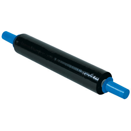 20" x 120 Gauge x 800' Black Goodwrappers UVI Stretch Film