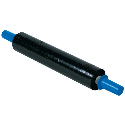 20" x 80 Gauge x 1000' Black Goodwrappers UVI Stretch Film