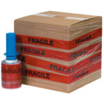 5" x 80 Gauge x 500' "FRAGILE" Goodwrappers Identi-Wrap