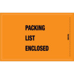 5 1/4 x 8" - Mil-Spec "Packing List Enclosed" Envelopes