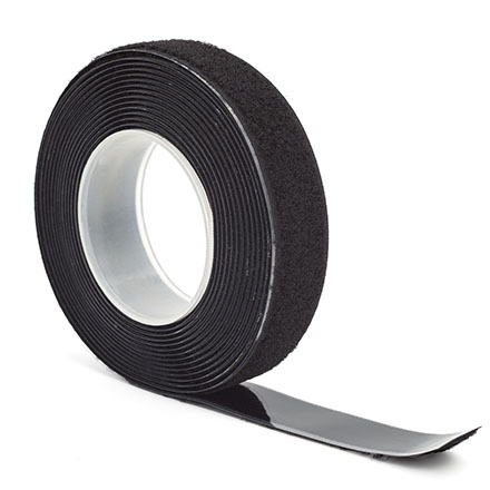 2" x 75' Black Hook Tape Logic Individual Tape Strips